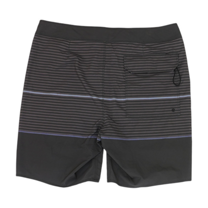 Gray Striped Swim Bottom