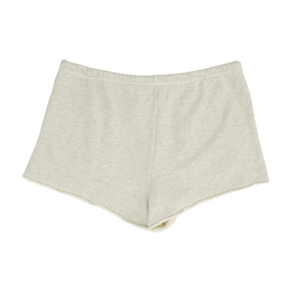 Gray Solid Active Shorts