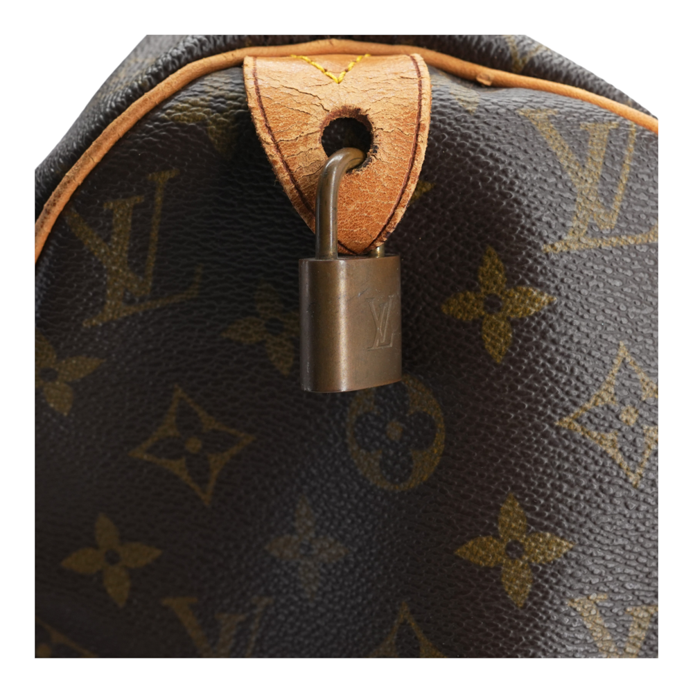 Brown Speedy 40 Handbag