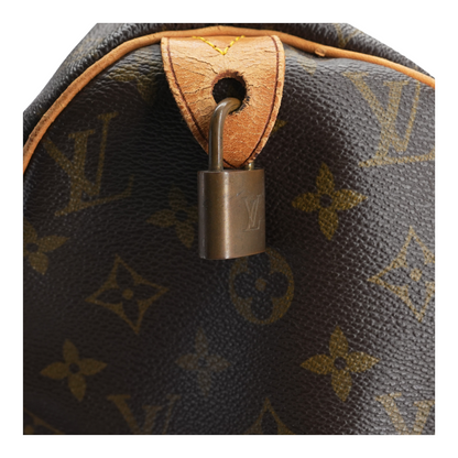 Brown Speedy 40 Handbag