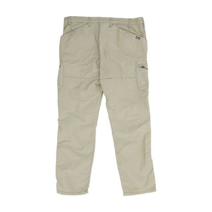 Beige Regular Pants