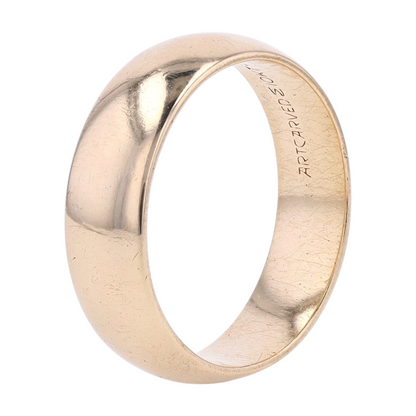 10K Yellow Gold Band