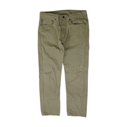 505 Brown Regular Jeans