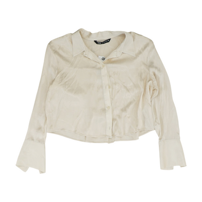 Beige Button Down