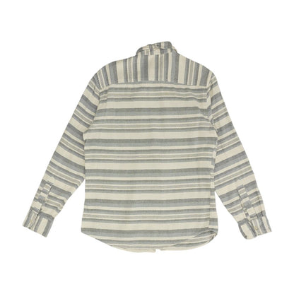 Blue Striped Long Sleeve Button Down