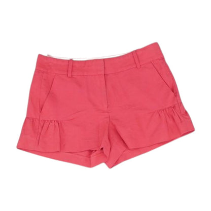 Pink Solid Shorts