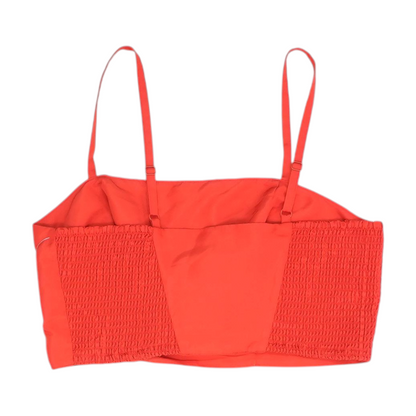 Red Cropped Blouse