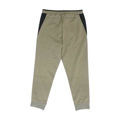Brown Color Block Regular Pants