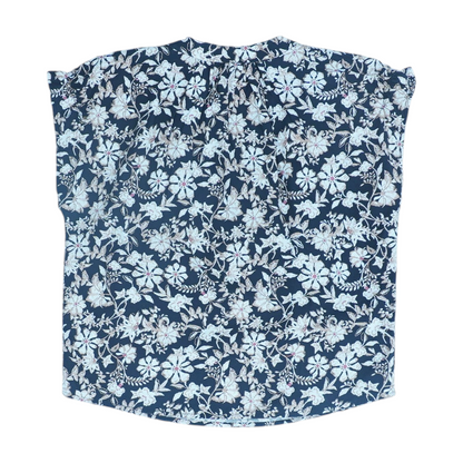 Black Floral Blouse