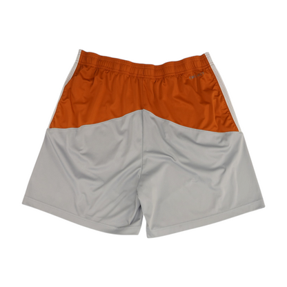 Orange Color Block Active Shorts
