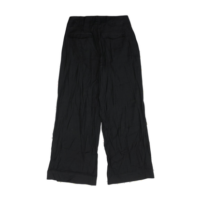 Black Petite Wide Leg Pants