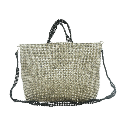 Silver Shoulder Bag