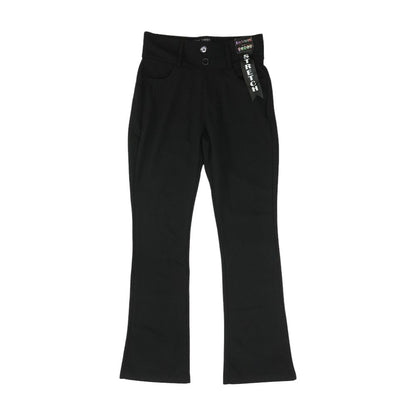 Black Solid Dress Pants