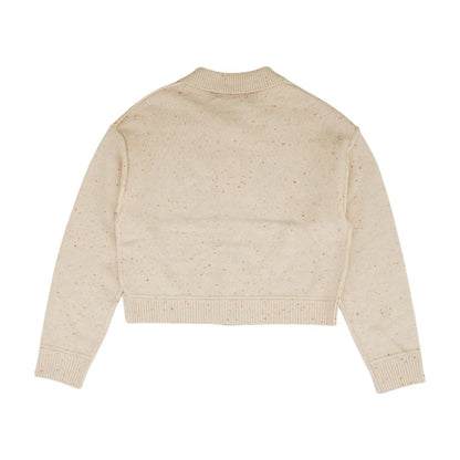 Beige Cardigan Sweater