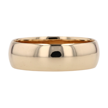 14K Yellow Gold Band