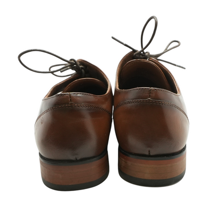 Brown Lace-Up Dress Shoes