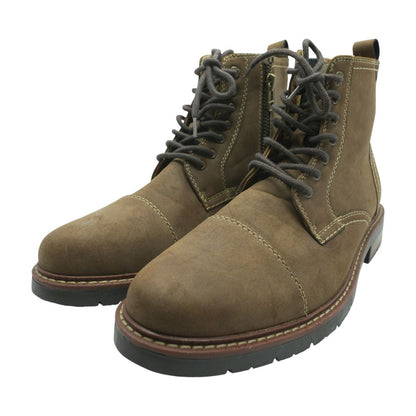 Brown Lace Up Boots