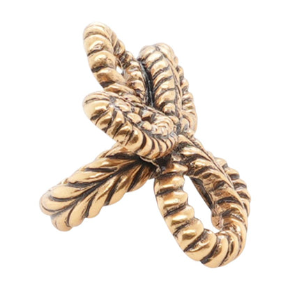 Knotted Flower Cocktail Ring
