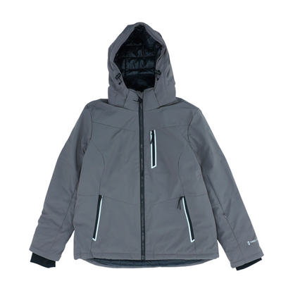 Gray Solid Jacket