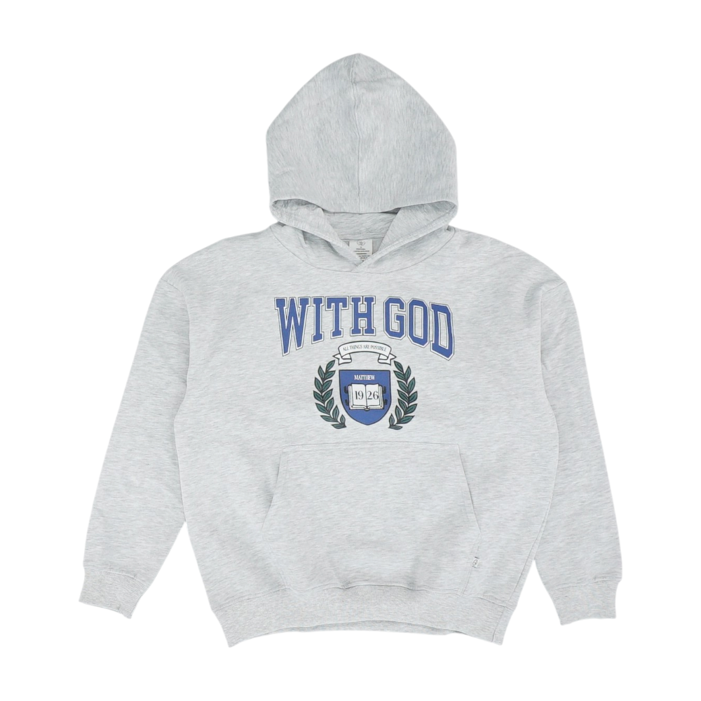 Gray Hoodie Pullover