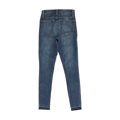 Blue High Rise Skinny Leg Jeans