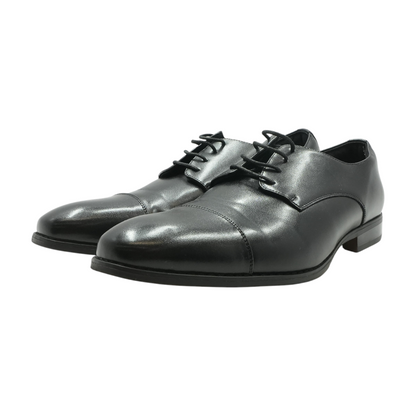 Black Lace-Up Dress Shoes