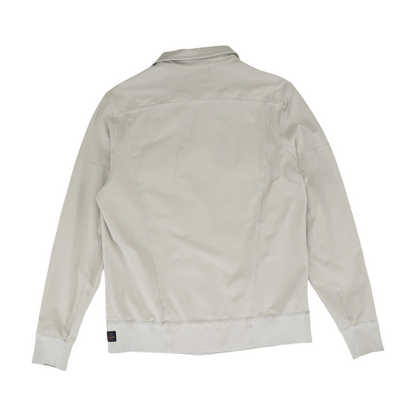 Beige Solid Jacket