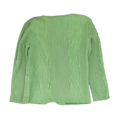Green Solid Blazer