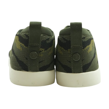 Green Mary Jane Flats