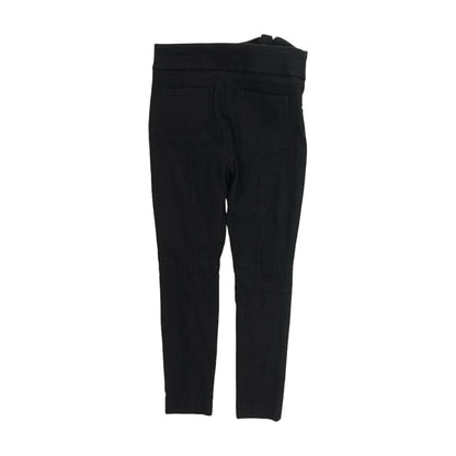 Black Solid Dress Pants