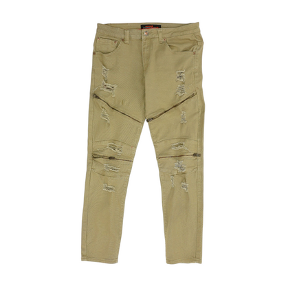 Khaki Regular Jeans