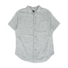 Blue Striped Short Sleeve Button Down
