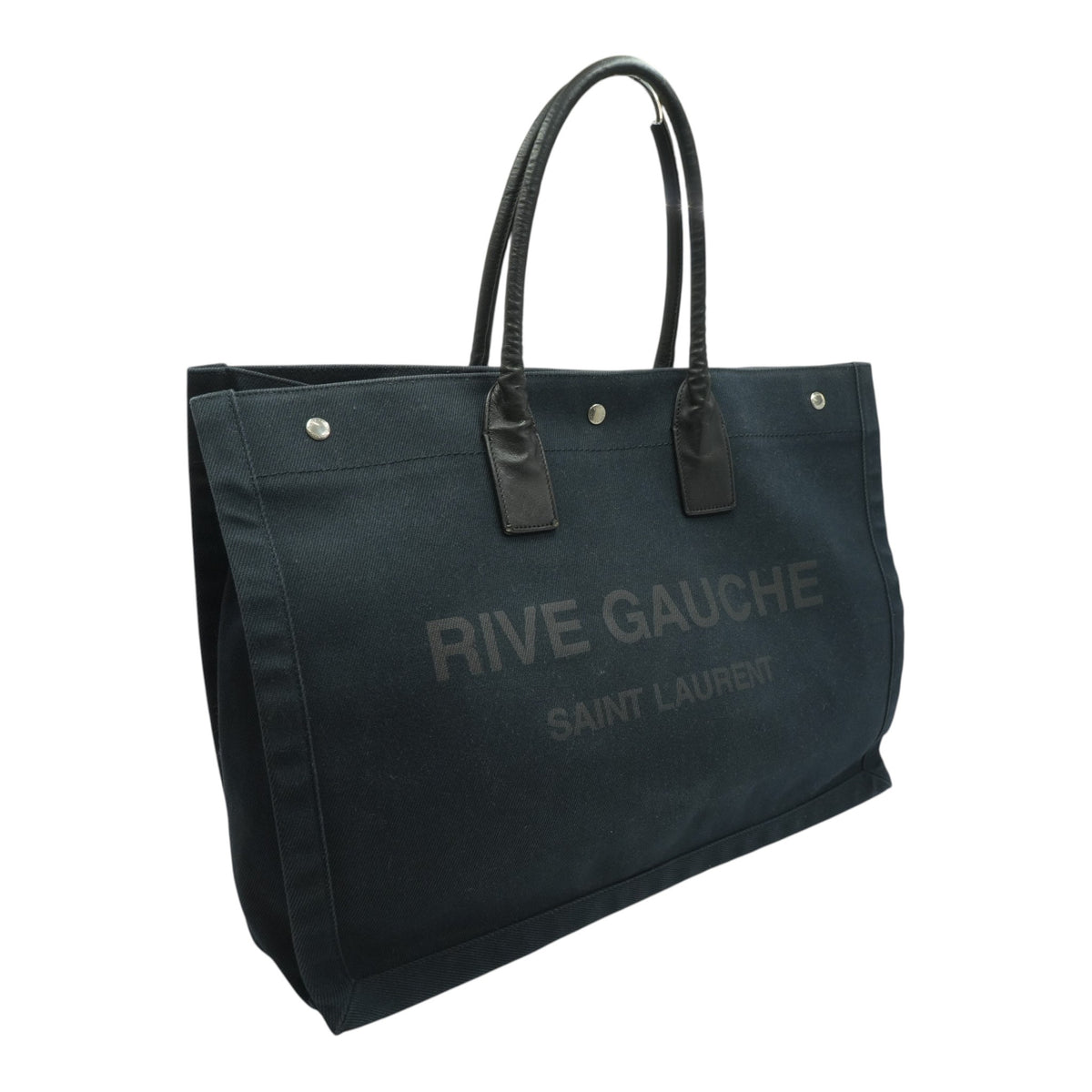Rive Gauche Blue Canvas Tote