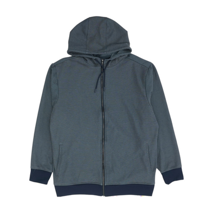 Navy Striped Active Jacket