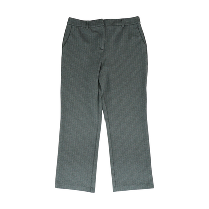 Gray Striped Pants