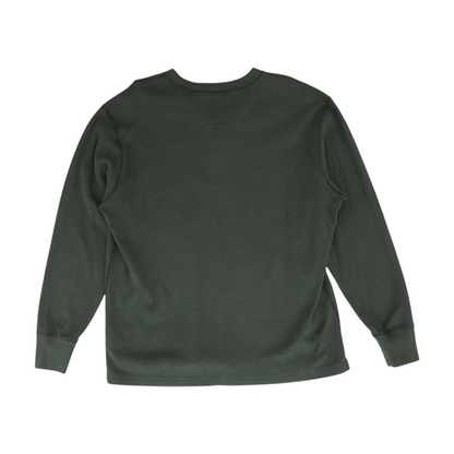 Gray Solid Henley T-Shirt