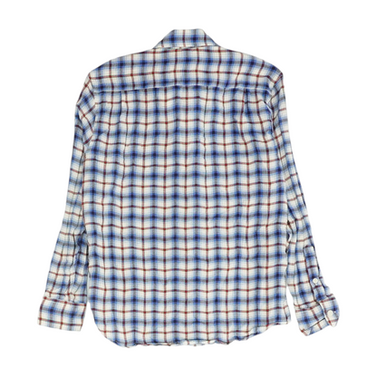 Multi Plaid Flannel Button Down