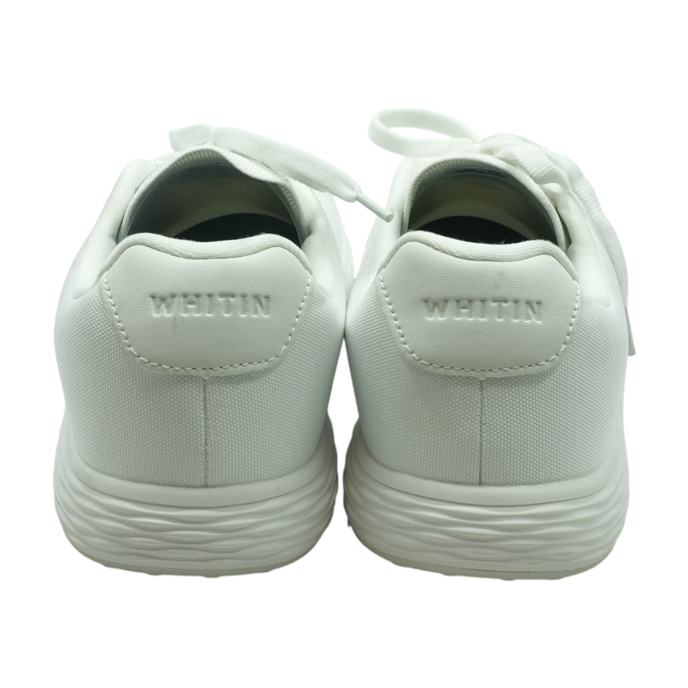 Whitin White Low-Top Athletic Shoes – Image 3