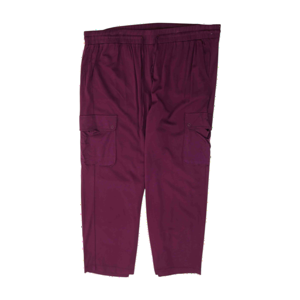 Purple Short Wide Leg Pants