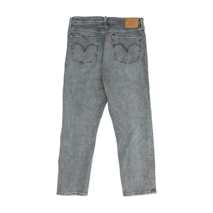 501 Black Straight Jeans