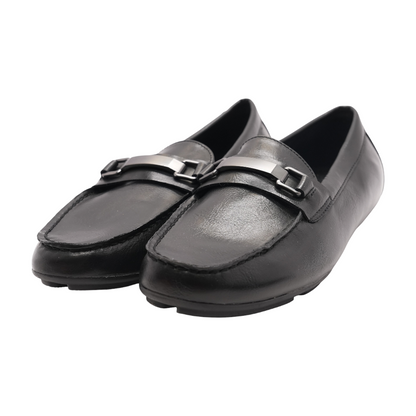 Black Slip-On Dress Shoes