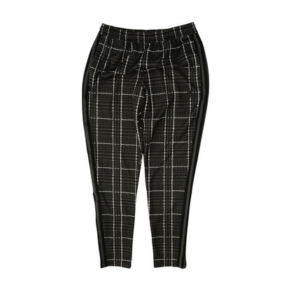 Gray Houndstooth Regular Pants