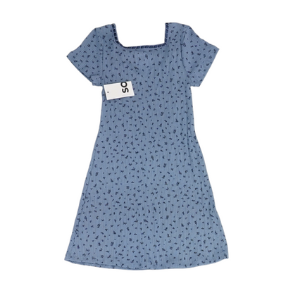 Blue Floral Dress