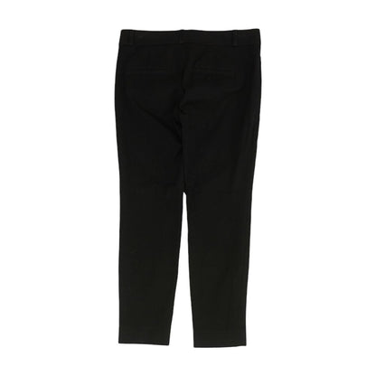 Black Solid Chino Pants