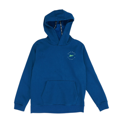 Teal Graphic Hoodie Pullover