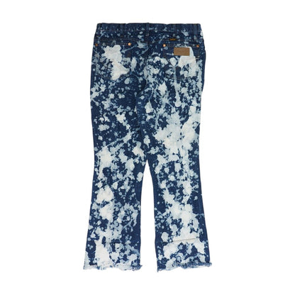 Blue Graphic Regular Jeans