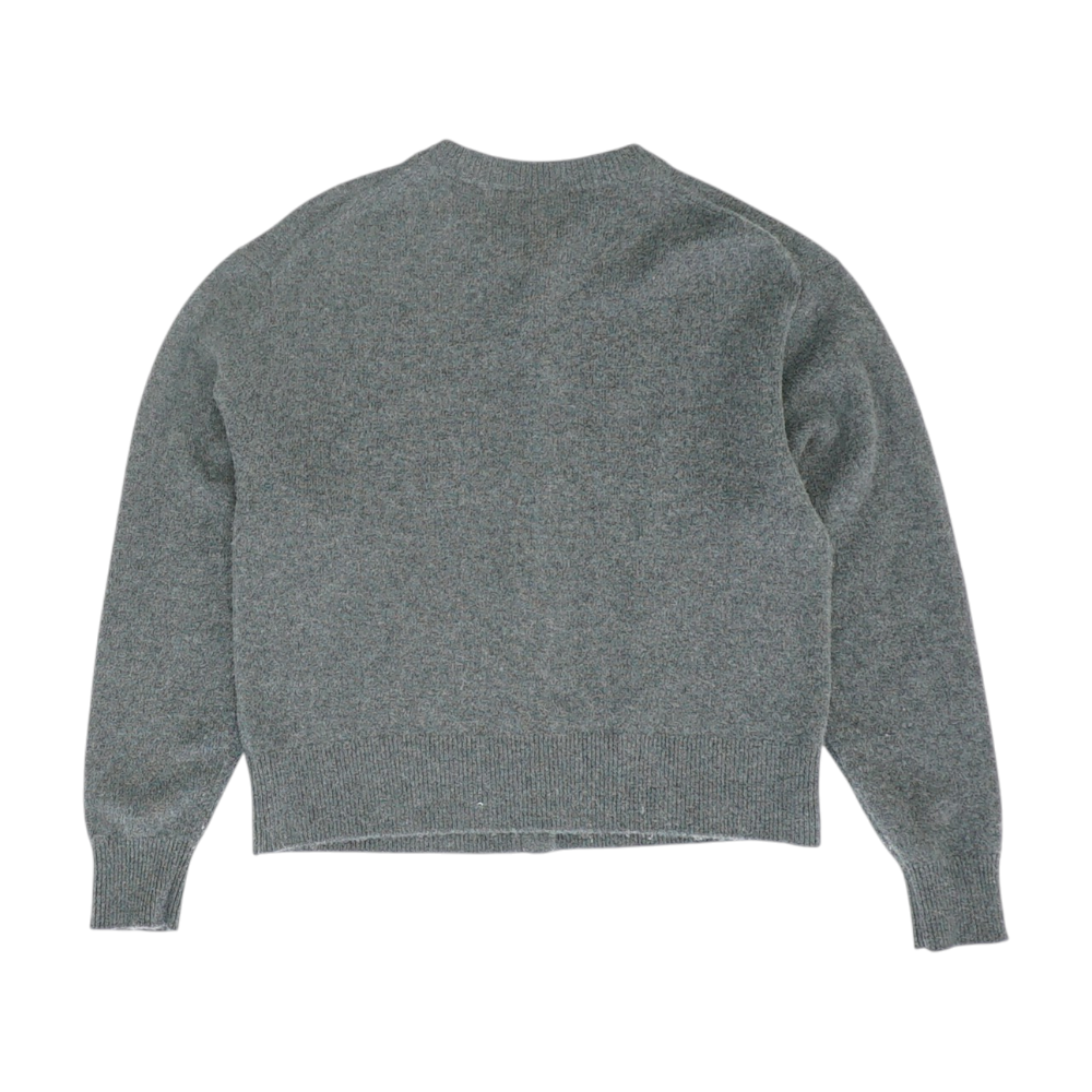 Gray Cardigan Sweater