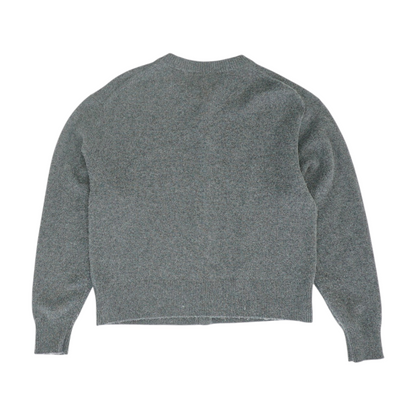 Gray Cardigan Sweater