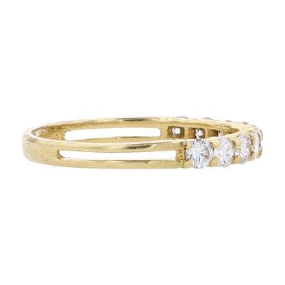 1/2 ctw 18K Yellow Gold Diamond Band Ring