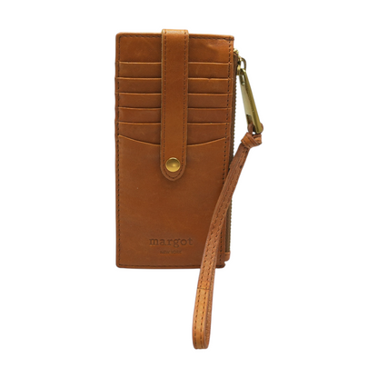 Tan Wristlet Wallet